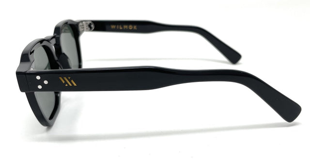 Como Black Acetate Sunglasses - Wilmok