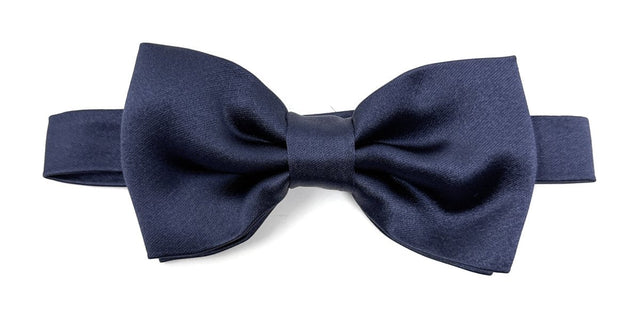 Navy Blue Bow Tie - Wilmok