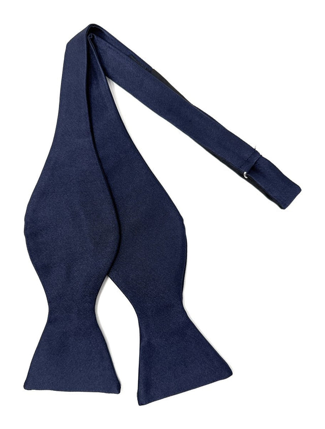 Navy Blue Bow Tie - Wilmok